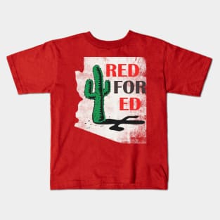 Red For Ed Shirt: Colorado Teacher Protest Walkout Tshirt Kids T-Shirt